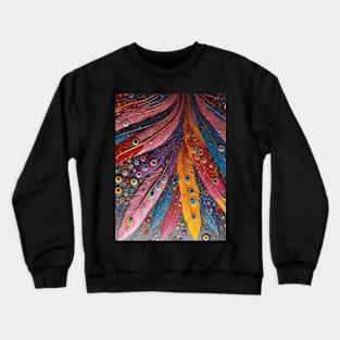 Rainbow Feathers Crewneck Sweatshirt